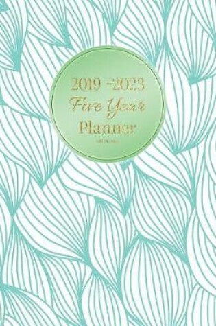Cover of 2019-2023 Five Year Planner-Green Lines