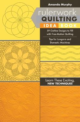 Book cover for Rulerwork Quilting Idea Book