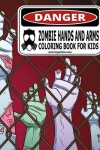 Book cover for Zombie Hands and Arms Coloring Book for Kids