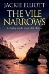 Book cover for THE VILE NARROWS a gripping murder mystery full of twists