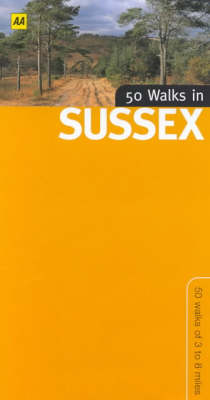 Book cover for 50 Walks in Sussex