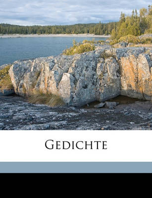 Book cover for Gedichte. Dritte Auflage.