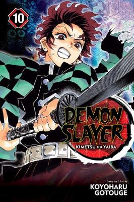 Book cover for Demon Slayer: Kimetsu no Yaiba, Vol. 10