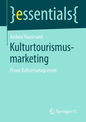 Book cover for Kulturtourismusmarketing