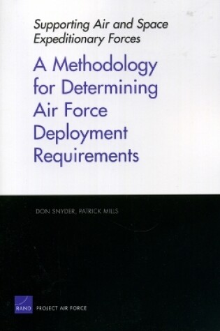 Cover of A Methodology for Determining Air Force Deployment Requirements