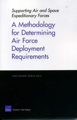 Book cover for A Methodology for Determining Air Force Deployment Requirements