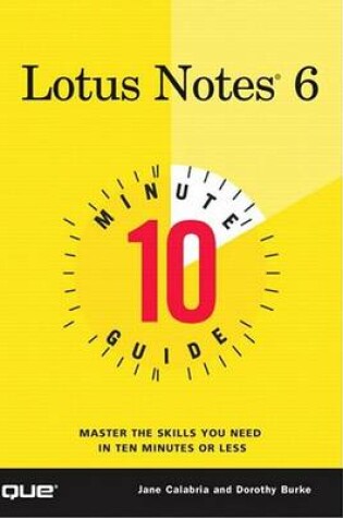 Cover of Lotus Notes 6