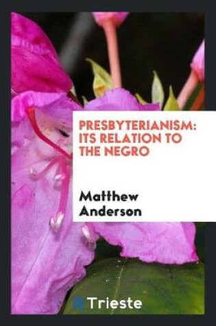 Cover of Presbyterianism