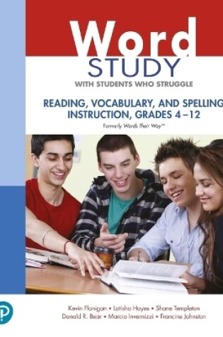 Cover of Word Study with Students Who Struggle