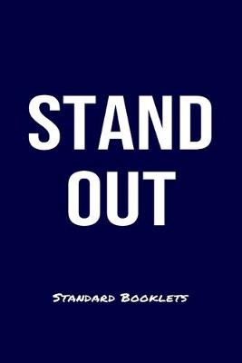Cover of Stand Out Standard Booklets