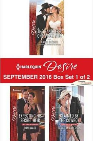 Cover of Harlequin Desire September 2016 - Box Set 1 of 2