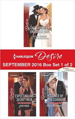 Book cover for Harlequin Desire September 2016 - Box Set 1 of 2