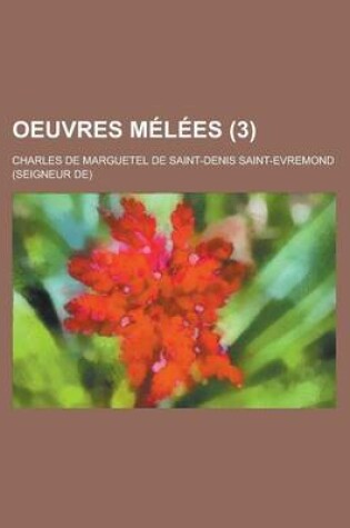 Cover of Oeuvres Melees (3 )