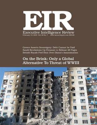 Book cover for Executive Intelligence Review; Volume 42, Issue 7