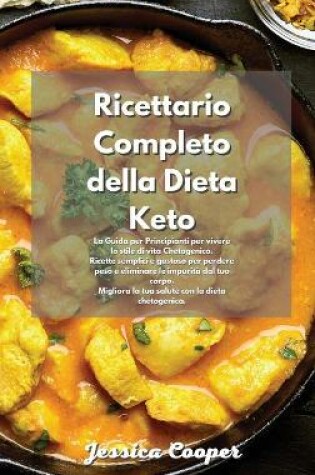 Cover of Ricettario Completo della Dieta Keto