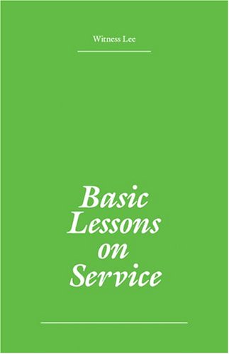 Book cover for Basic Lessons on Service