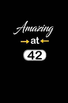 Book cover for Amazing at 42