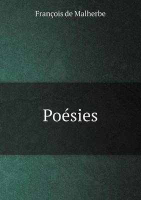 Book cover for Poésies