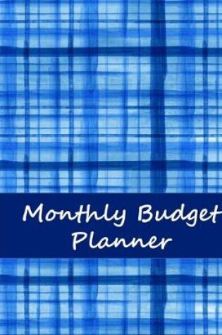 Cover of Monthly Budget Planner