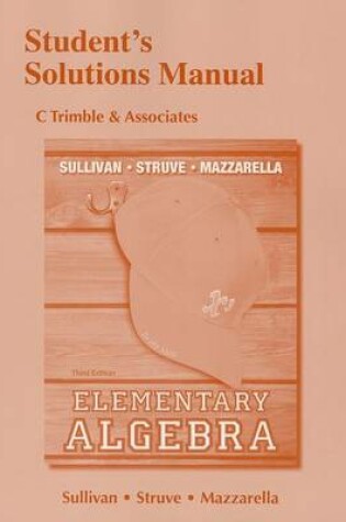 Cover of Student's Solutions Manual for Elementary Algebra