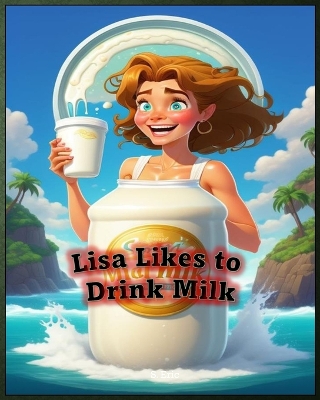 Book cover for Lisa Likes to Drink Milk