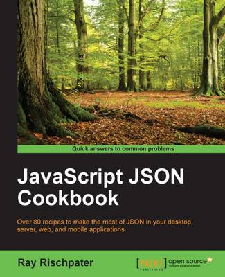 Book cover for JavaScript JSON Cookbook