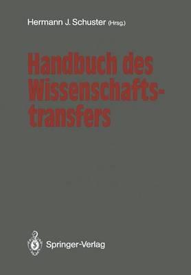 Cover of Handbuch Des Wissenschaftstransfers