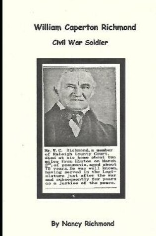 Cover of William Caperton Richmond Civil War Soldier