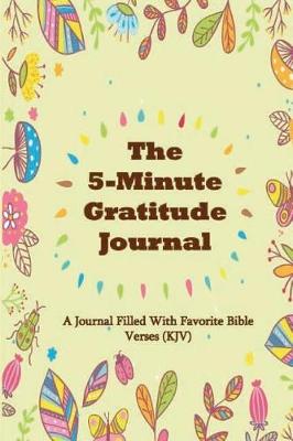 Book cover for The 5-Minute Gratitude Journal