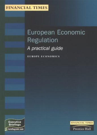 Book cover for European Economic Regulation