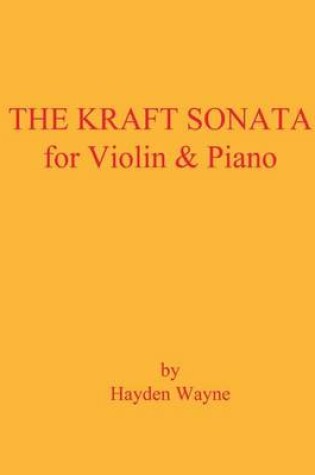 Cover of The Kraft Sonata for Violin and Piano