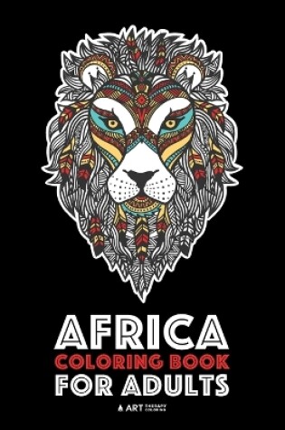 Cover of Africa Coloring Book For Adults