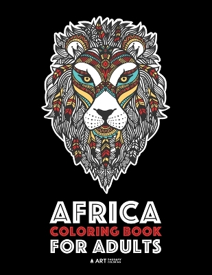 Book cover for Africa Coloring Book For Adults