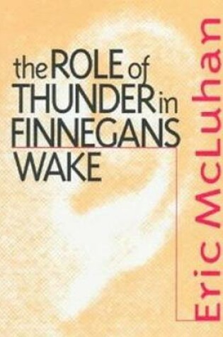 Cover of The Role of Thunder in Finnegans Wake