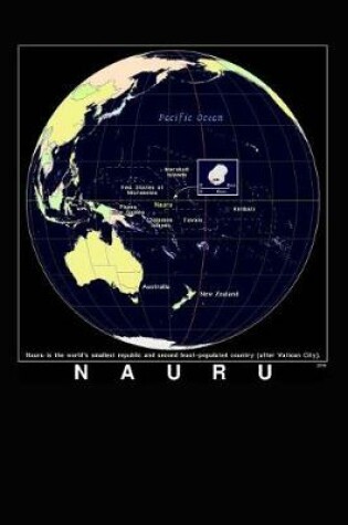 Cover of Modern Day Color Map of Nauru Journal