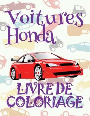 Book cover for &#9996; Voitures Honda &#9998; Livre de Coloriage Voitures &#9998; Livre de Coloriage 9 ans &#9997; Livre de Coloriage enfant 9 ans
