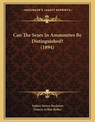 Book cover for Can The Sexes In Ammonites Be Distinguished? (1894)