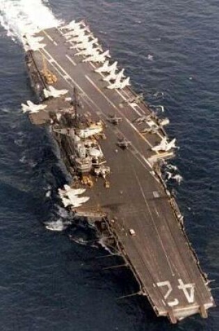 Cover of AV-8A Harrier Jets on the Flight Deck CVA 42 US Navy Aircraft Carrier Journal