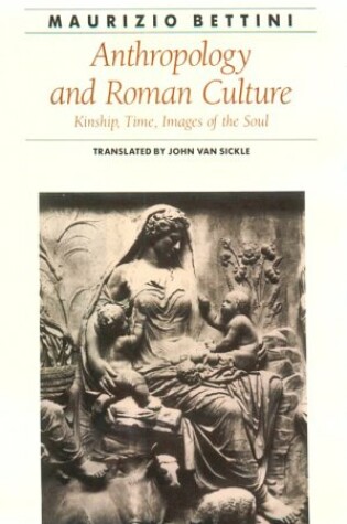 Cover of Anthropology and Roman Culture