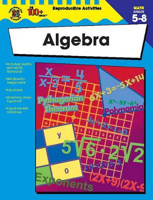 Cover of Algebra, Grades 5 - 8