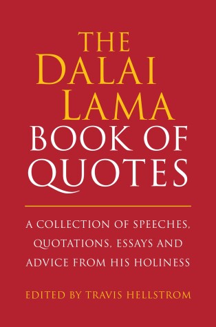 Book cover for The Dalai Lama Book of Quotes