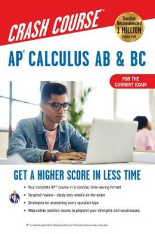 Cover of Ap(r) Calculus AB & BC Crash Course 3rd Ed., Book + Online