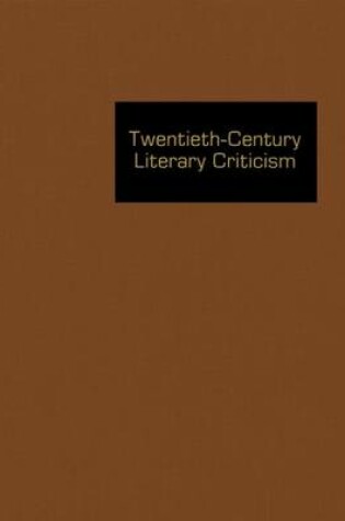 Cover of Twentieth-Century Literary Criticism