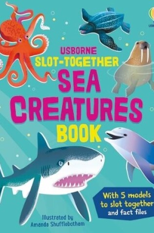 Cover of Slot-together Sea Creatures Book