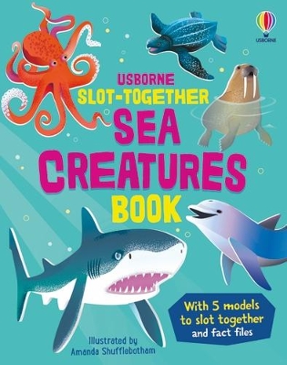 Book cover for Slot-together Sea Creatures Book