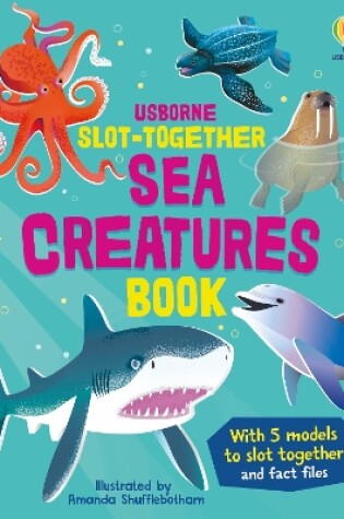 Cover of Slot-together Sea Creatures Book