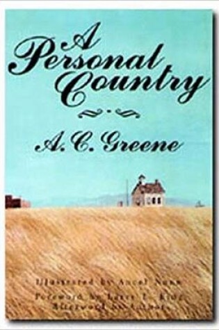 Cover of A Personal Country