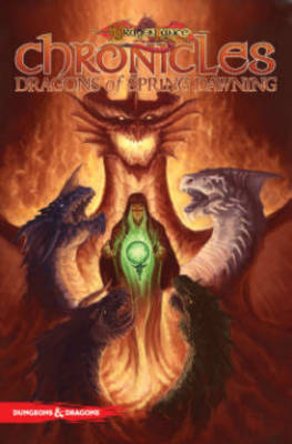 Book cover for Dragonlance Chronicles Volume 3: Dragons of Spring Dawning