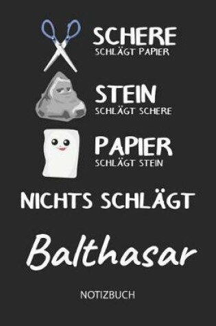 Cover of Nichts schlagt - Balthasar - Notizbuch