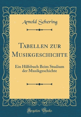 Book cover for Tabellen Zur Musikgeschichte